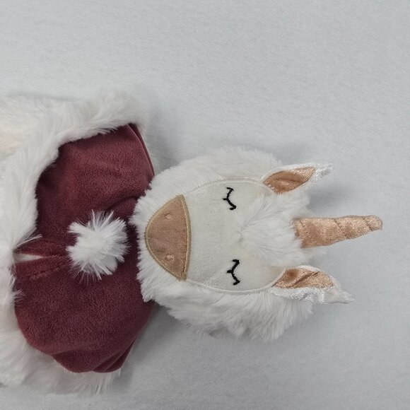 Slumberkins Plush Shine Bright Unicorn Kin Snuggler King Cape Toy - Picture 6 of 12